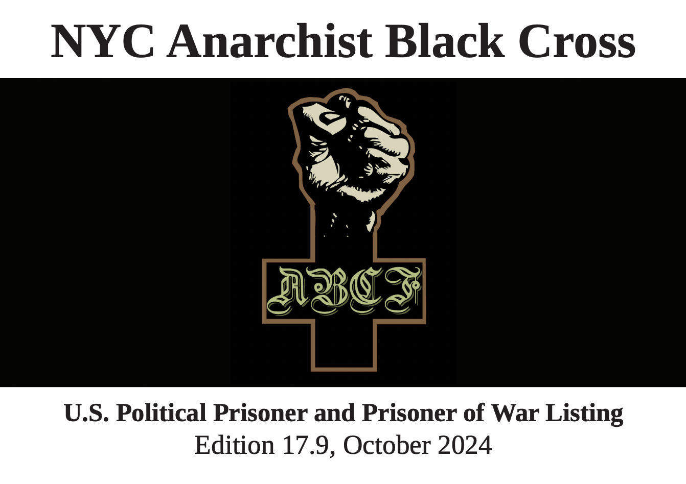 U.S. Political Prisoner and Prisoner of War Listing – NYC ABC